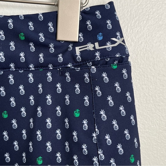 Ralph Lauren RLX Pineapple Golf Printed A-Line Skirt Skort - Picture 4 of 10